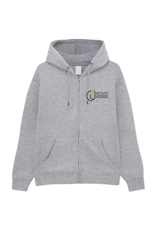 ICF4 - Felpa con Cappuccio e Zip Adulto